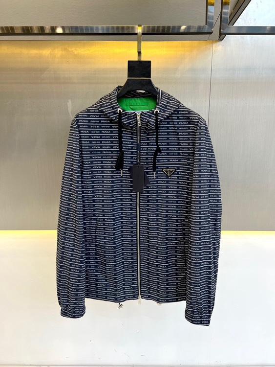 2024신상 전체 로고 리 나일론 재킷