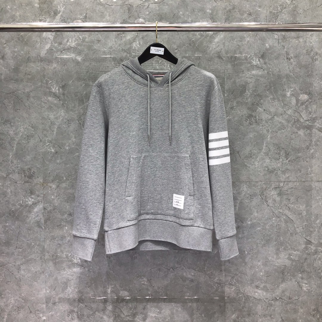 톰브라운 남녀공용 후드티셔츠