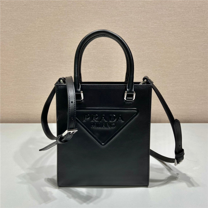 PRADA  프라다 로고 각인 숄더백 1BA333