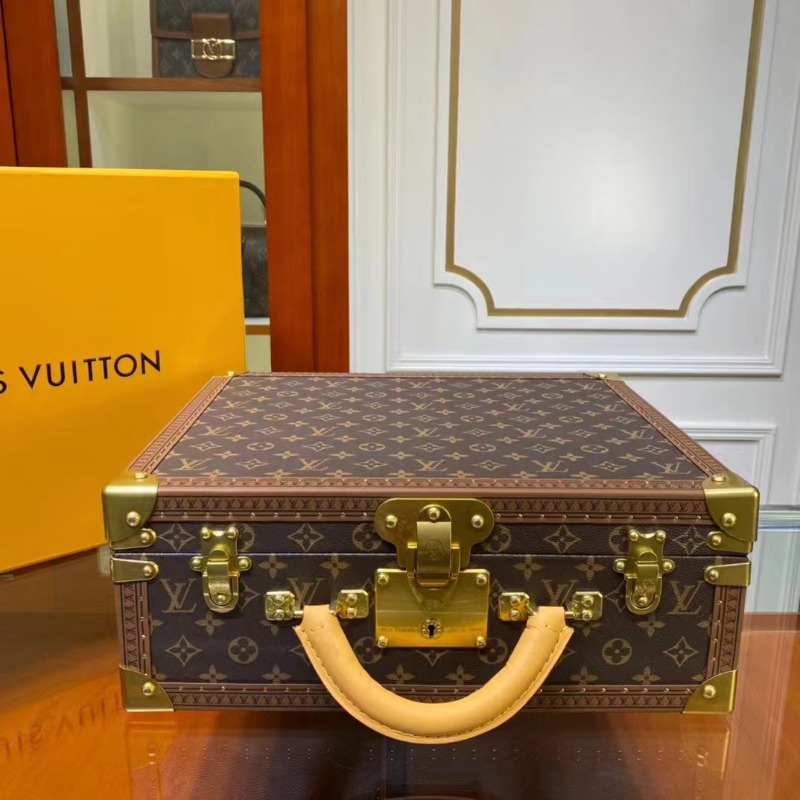 Louis Vuitton 루이비통 모노그램 트렁크 비스텐 알저 수트케이스 트렁크백 40cm