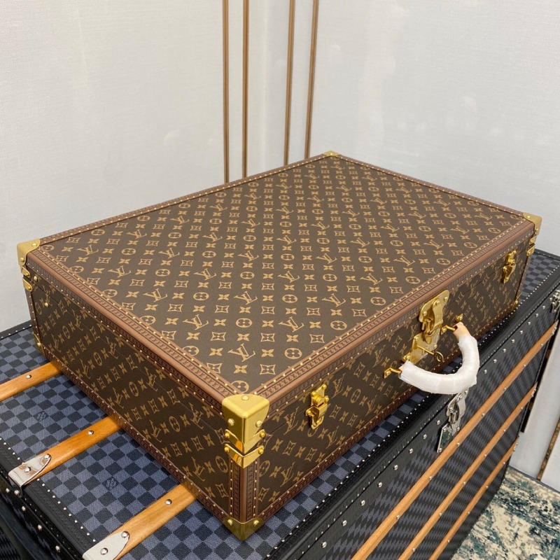 Louis Vuitton 루이비통 모노그램 트렁크 비스텐 알저 수트케이스 트렁크백 70cm