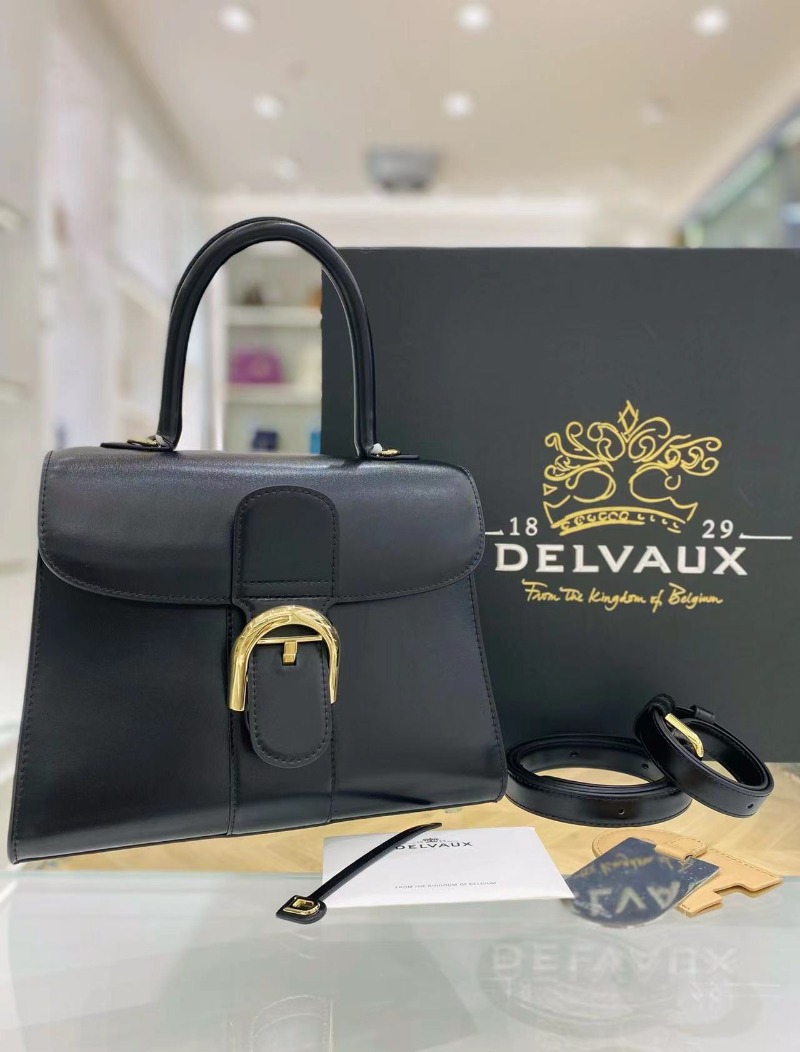  Delvaux 델보 브리앙 탑 핸들백