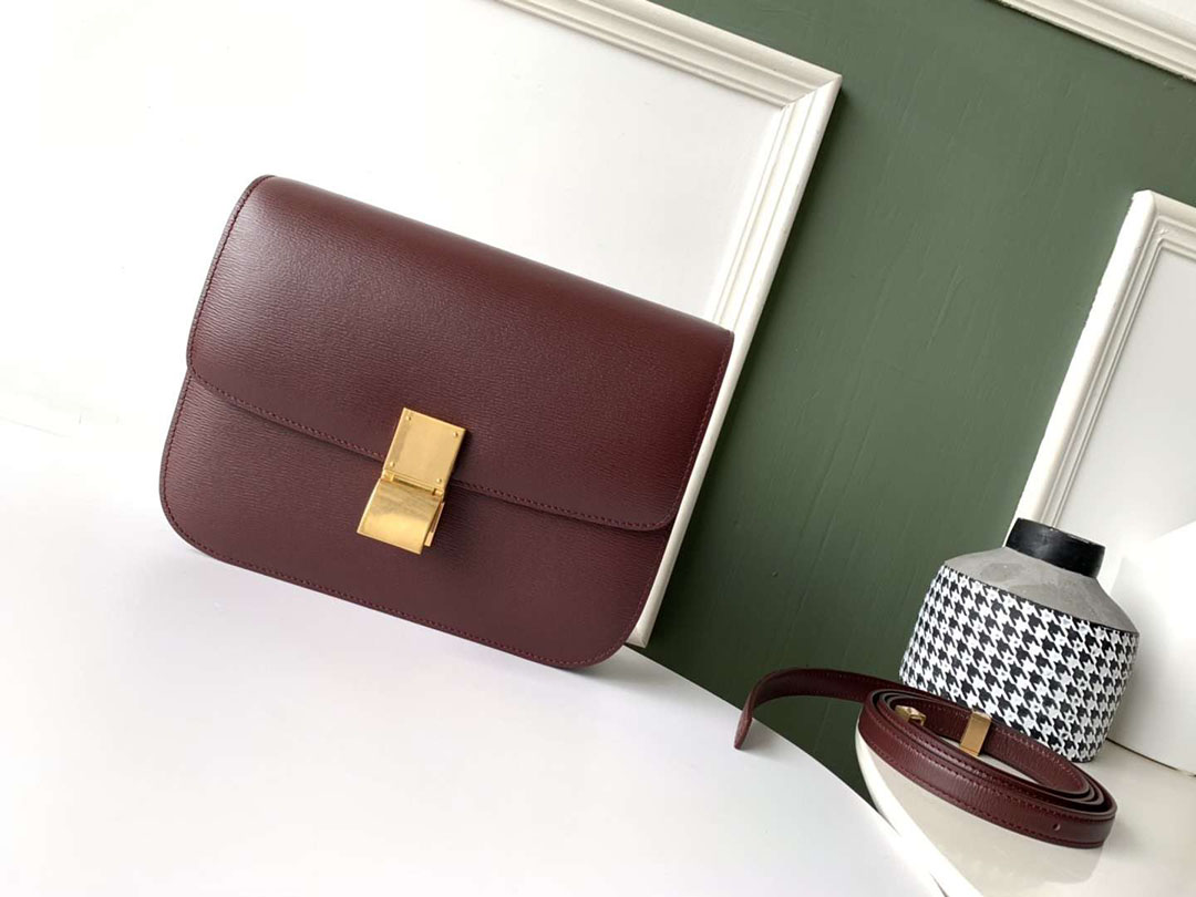 셀린느 클래식박스 24CM 물결무늬 C56630