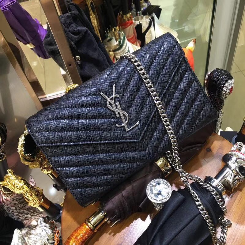 Saint Laurent 생로랑 체인크로스 은장 Y201365-2