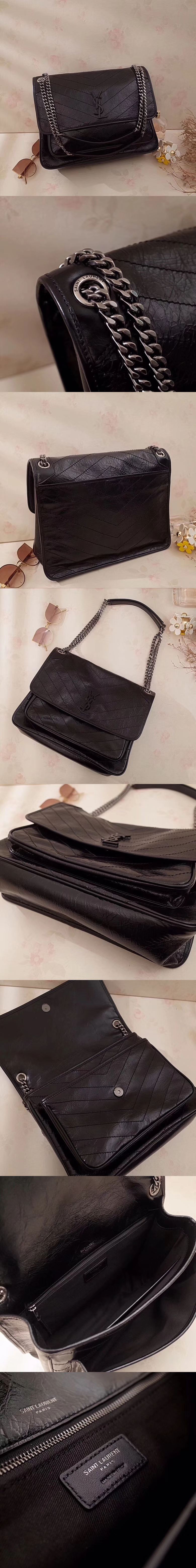 [Yves Saint Laurent]입생로랑 라지 니키 체인백 498883