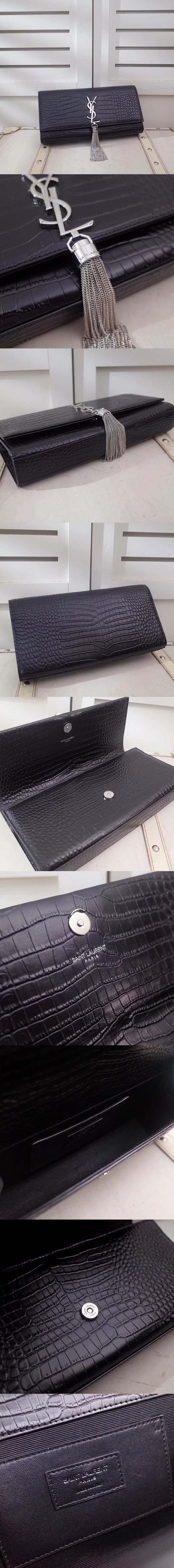 [Yves Saint Laurent]입생로랑 테슬 클러치 326080-1