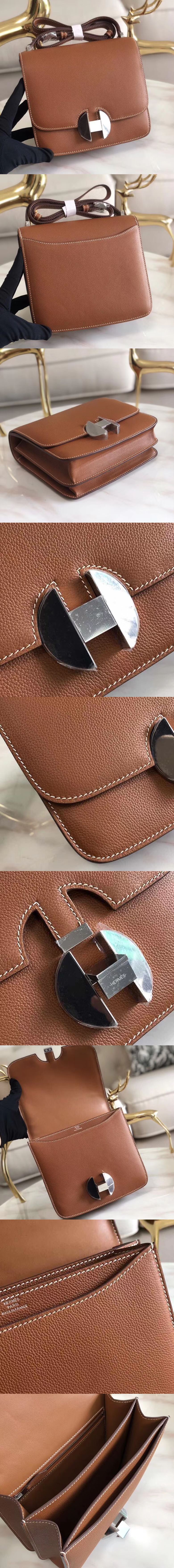 [HERMES][프리미엄]에르메스 2002 플랩백-16 토고 은장