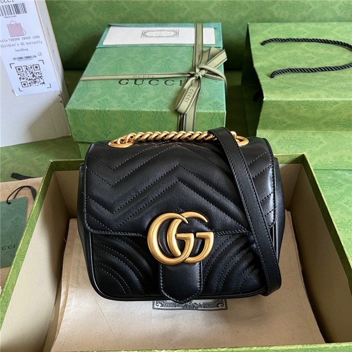  GUCCi 구찌 GG 마몬트 마틀라쎄 미니 숄더백 73968