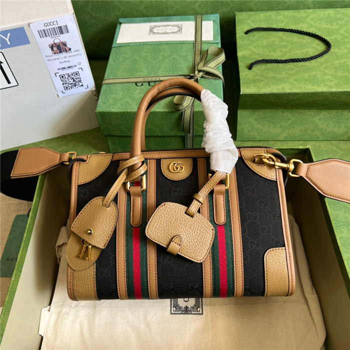 GUCCi 구찌 스몰 캔버스 핸드백 715772
