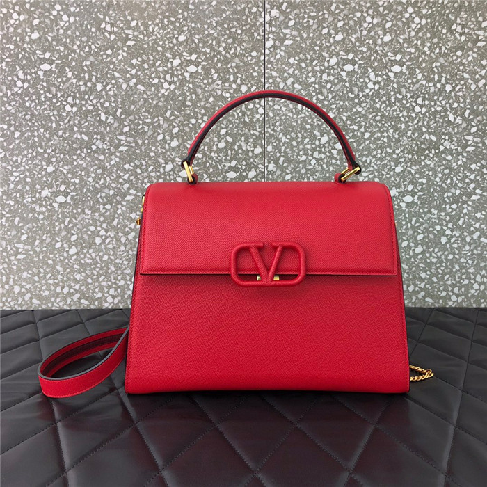 발렌티노 가라바니  브이링  미디움 토트&숄더백 B0018-4 신상