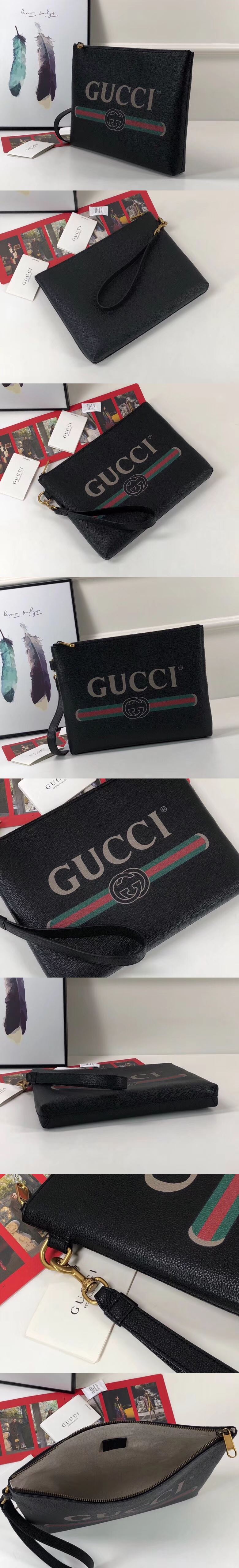 [GUCCI]구찌 로고 클러치 572770
