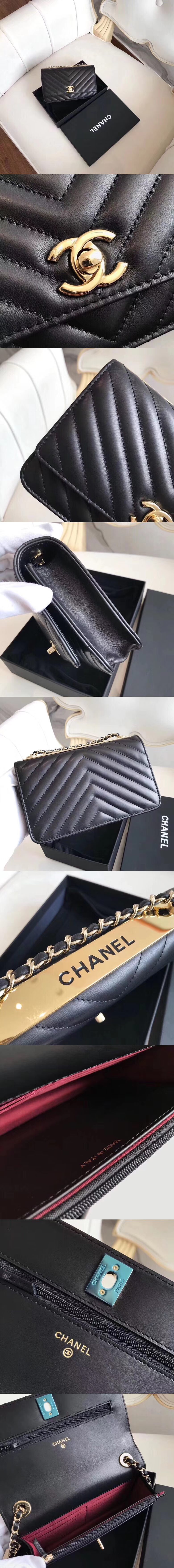 [CHANEL]샤넬 쉐브론 트렌디 WOC026