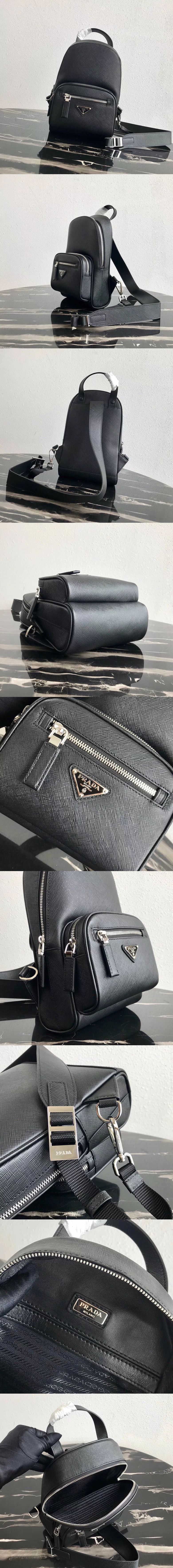 [PRADA]프라다 원숄더 백팩 2VZ031-3