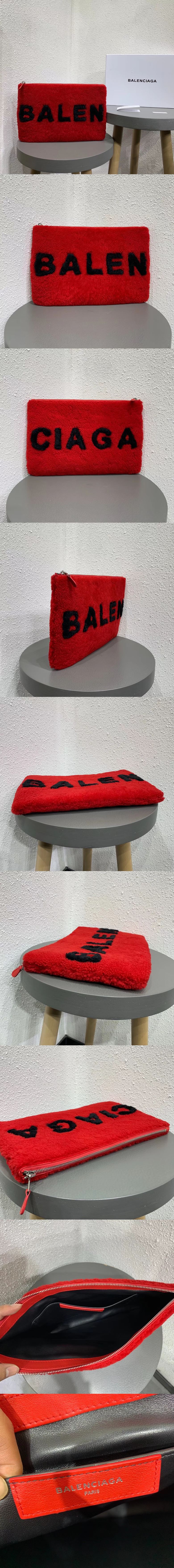[BALENCIAGA]발렌시아가 클러치 34cm-3