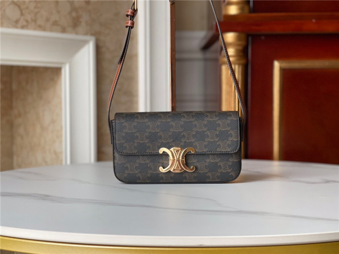 Celine 셀린느 트리오페 캔버스 탠 숄더백 C194142/신상