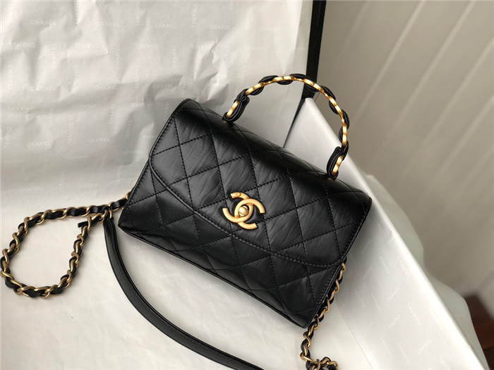 Chanel 샤넬 탑핸들 미니 플랩백 AS2477 2021/신상