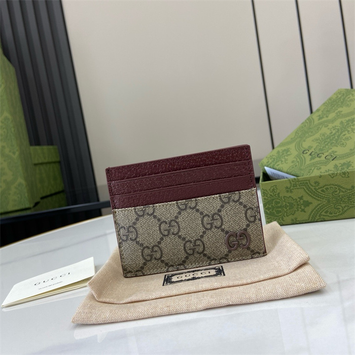 GUCCI 구찌 바이컬러 카드/명함지갑 795230 2024/신상 2COLOR 