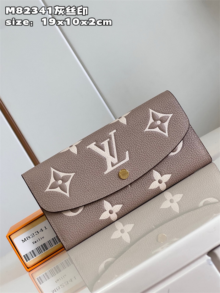 LOUIS VUITTON 루이비통 에밀리 장지갑 M82340 2024/신상 2COLOR