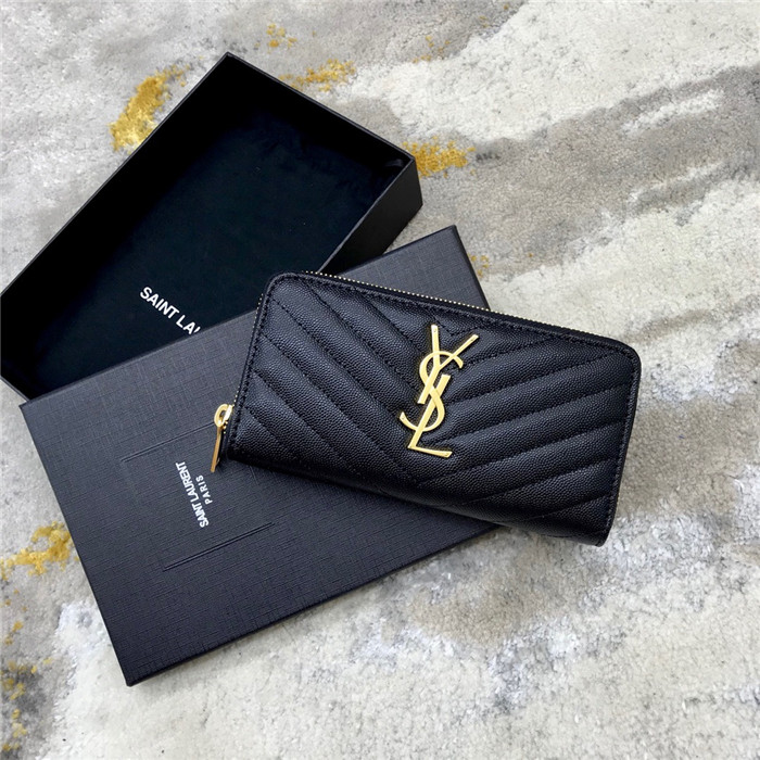 Saint Laurent 생로랑 지퍼 장지갑 19CM