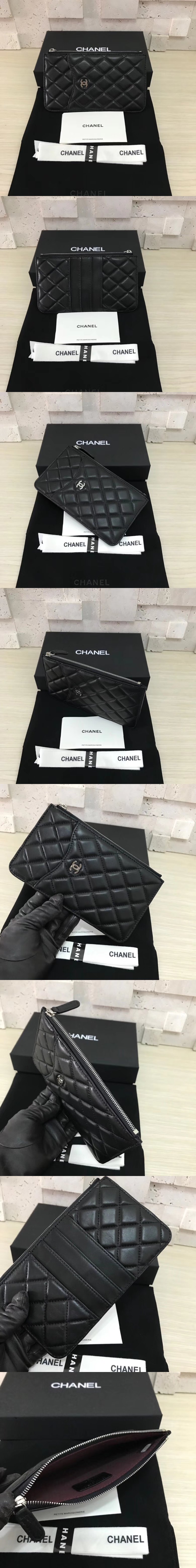 [CHANEL]샤넬 지퍼 파우치015