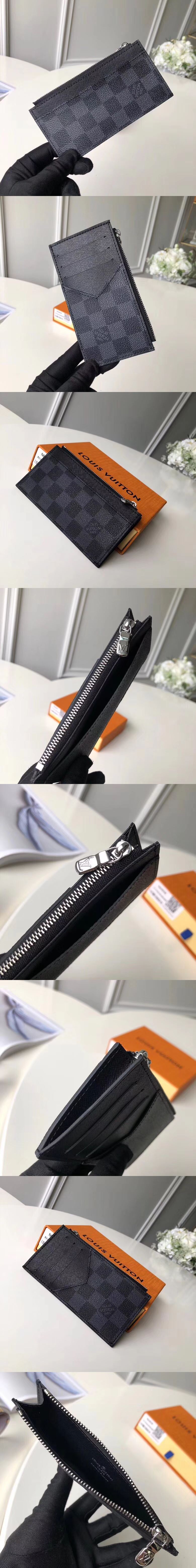 [LOUIS VUITTON]루이비통 코인 카드홀더 N64038