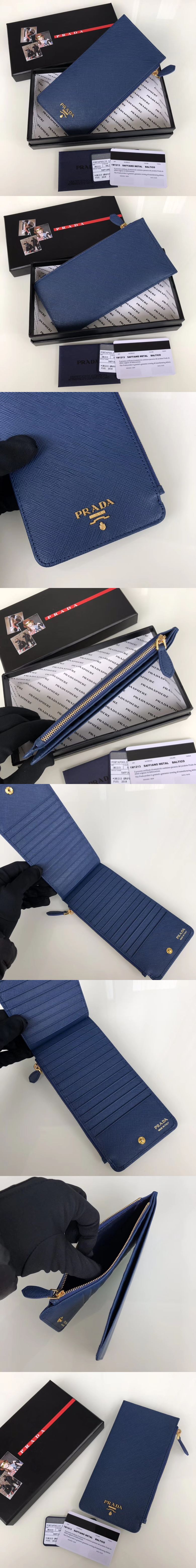 [PRADA]프라다 카드지갑 1M1213-12