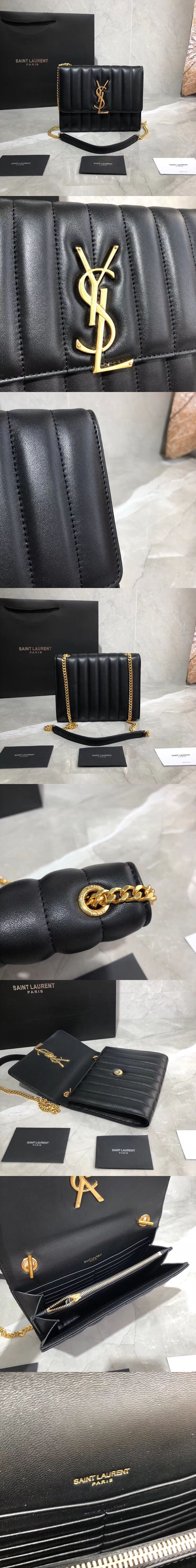 [Yves Saint Laurent]입생로랑 비키 체인지갑 554125