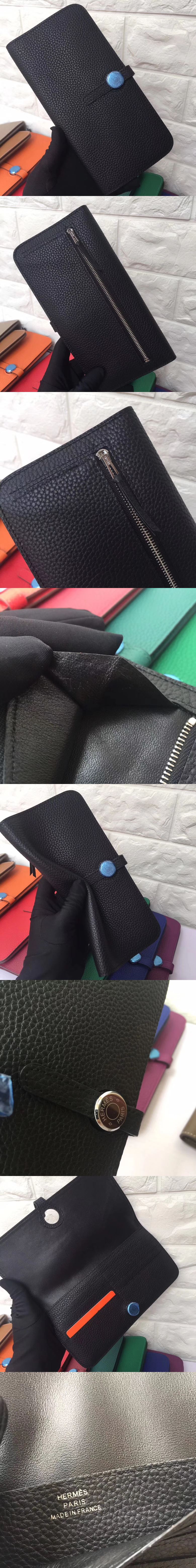 [HERMES][프리미엄]에르메스 도곤 장지갑 토고