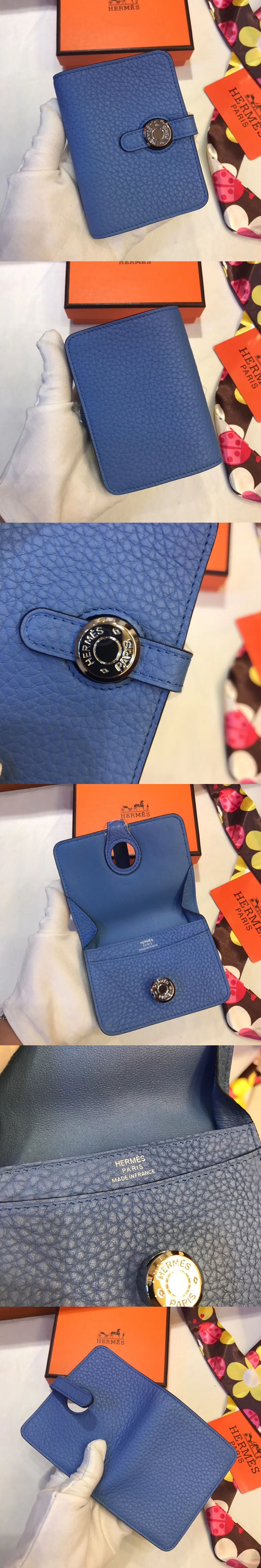 [HERMES][프리미엄]에르메스 도곤 카드지갑2 토고