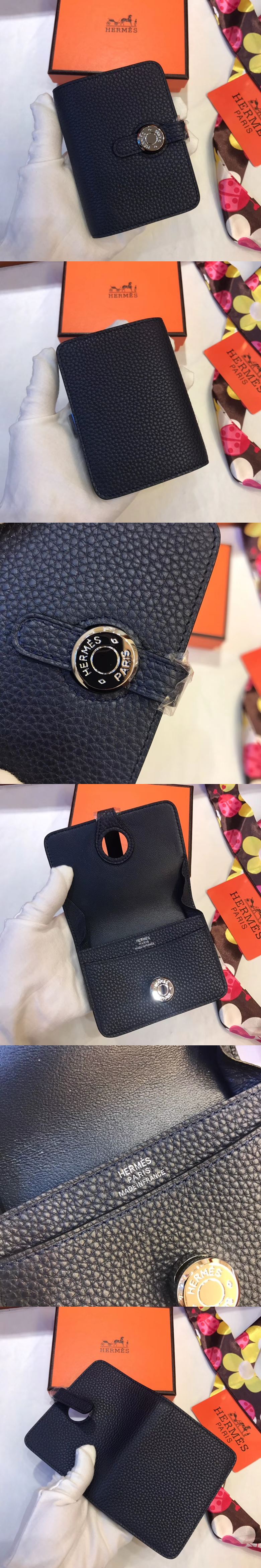 [HERMES][프리미엄]에르메스 도곤 카드지갑3 토고
