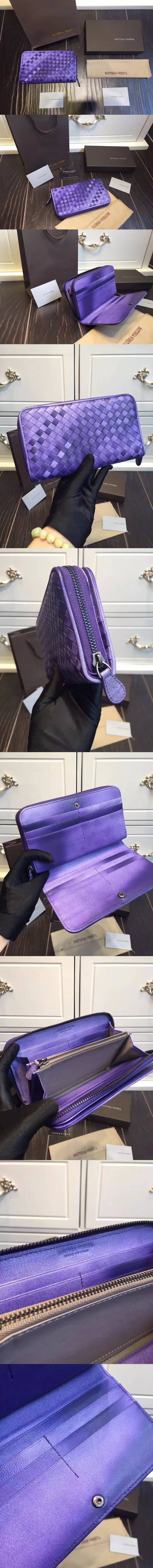 [BOTTEGA VENETA]보테가베네타 인트레치아토 나파 짚어라운드 324869-9