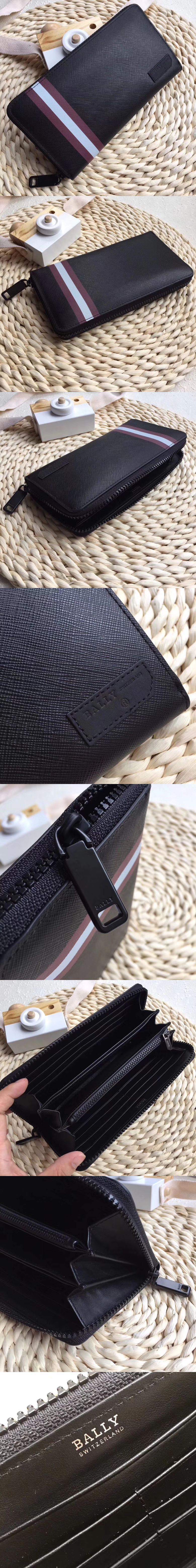 [BALLY]발리 지퍼 장지갑