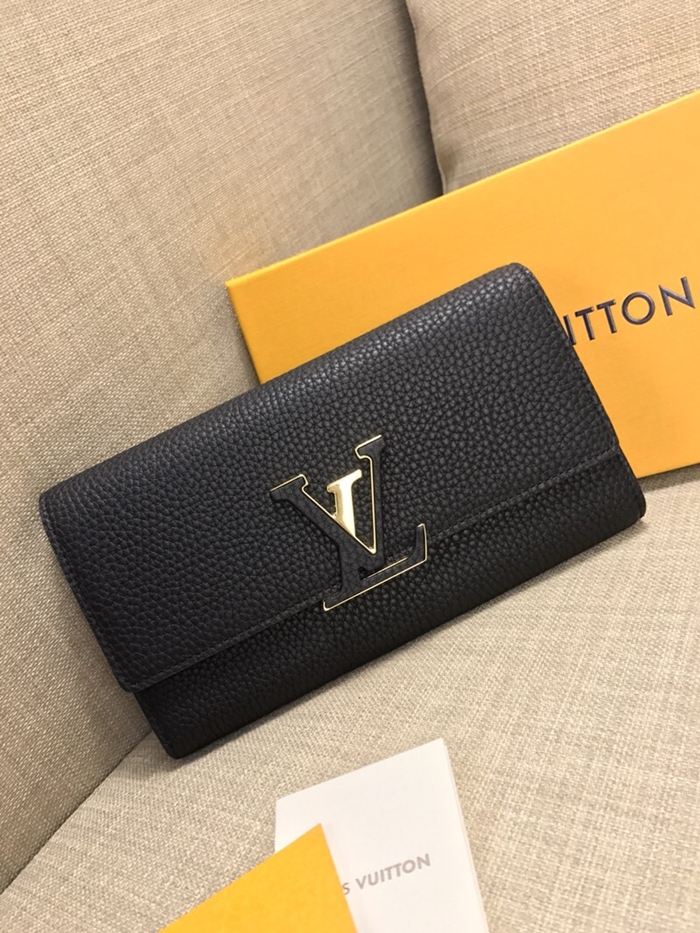 LOUIS VUITTON 루이비통 카푸신 장지갑 M61248 LV 여자지갑 5121