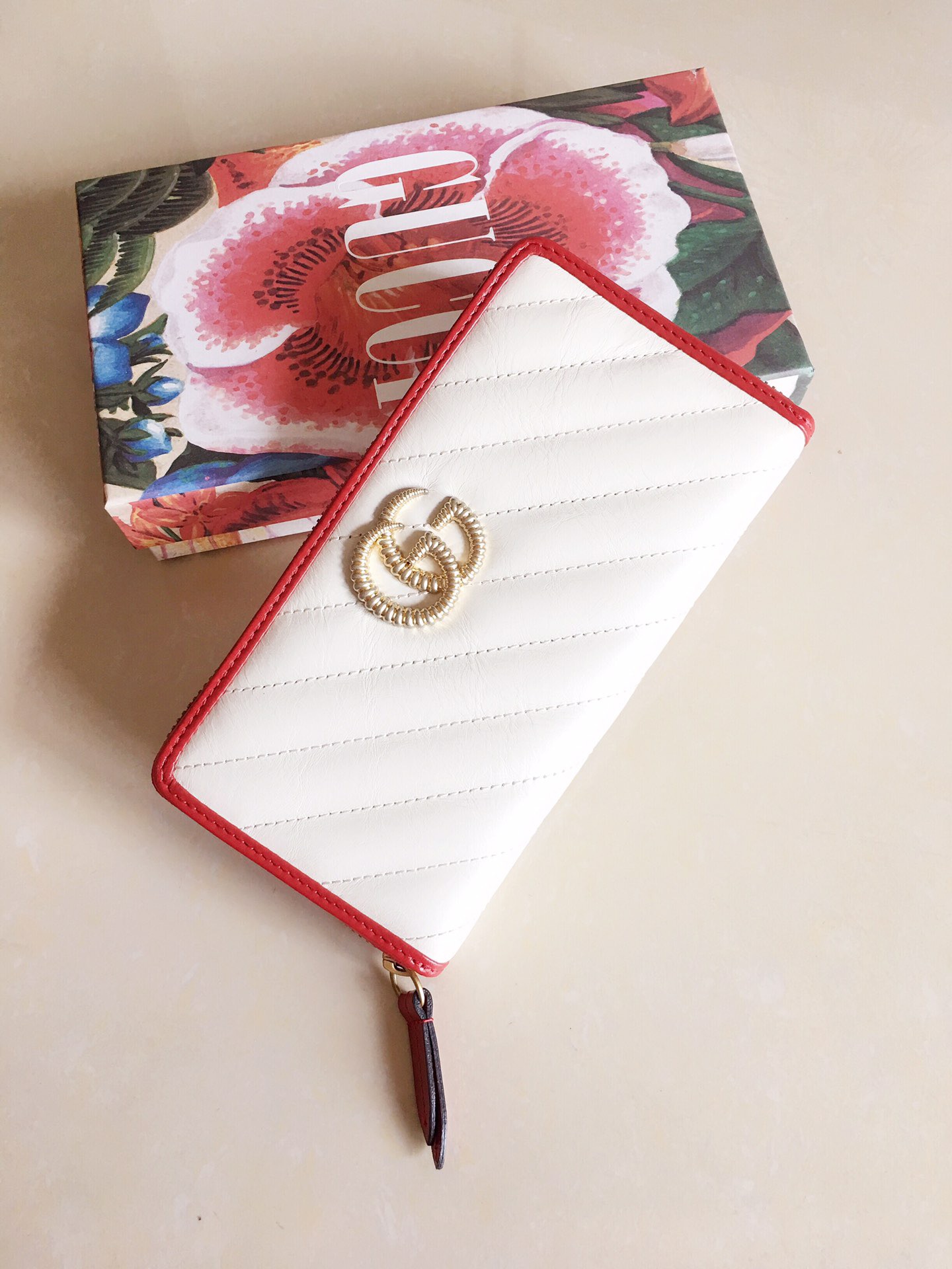 Gucci 구찌 마몬트 지퍼 장지갑 3가지 컬러