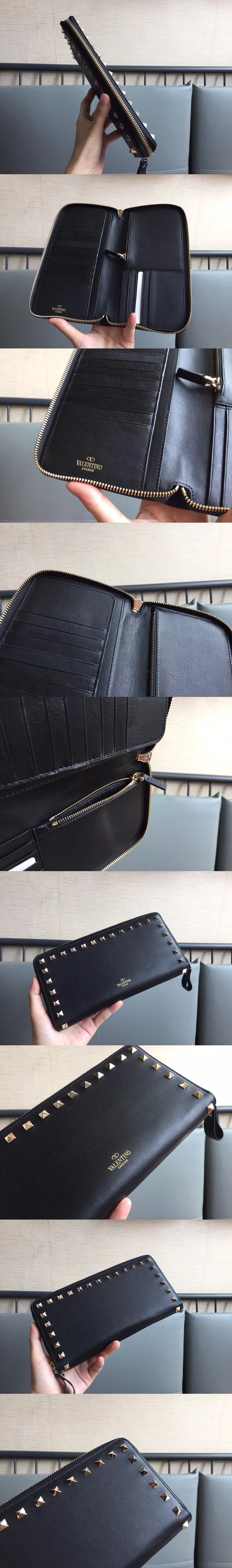 Valentino 발렌티노 락스터드 오거나이저 3가지 색상