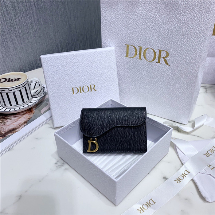  Dior 디올 가죽 새들 카드지갑