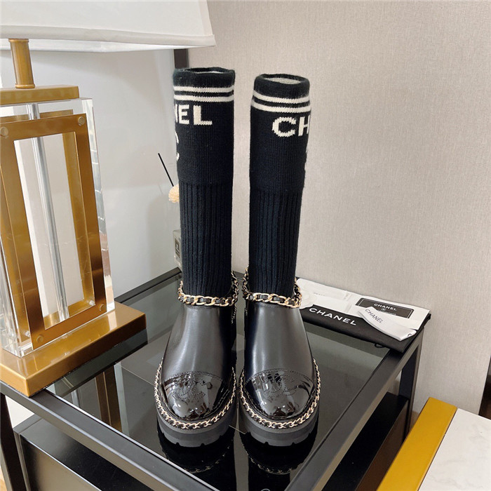 Chanel  샤넬 여성용 롱부츠 C00200