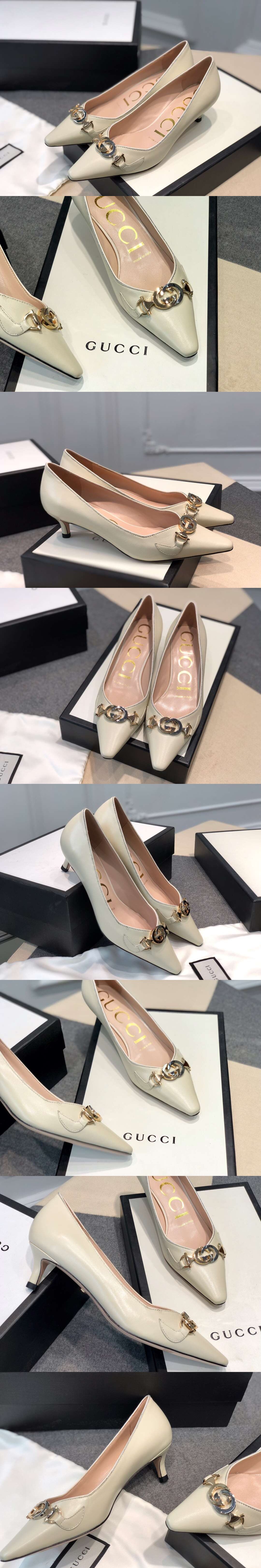 구찌 주미 펌프스 4.5cm N0004-2