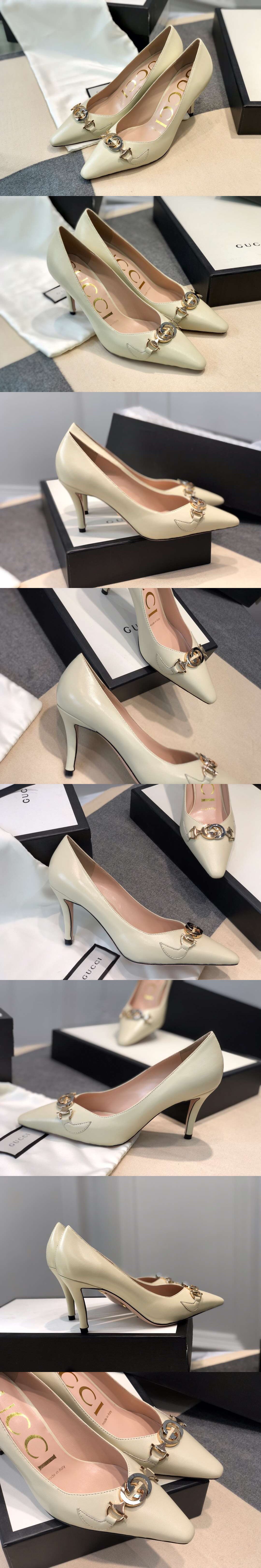 구찌 주미 펌프스 7.5cm N0003-2