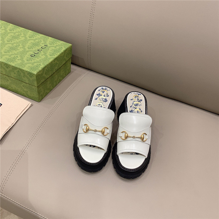 GUCCI 구찌 여성용 슬리퍼 (굽높이8.5CM) G64100