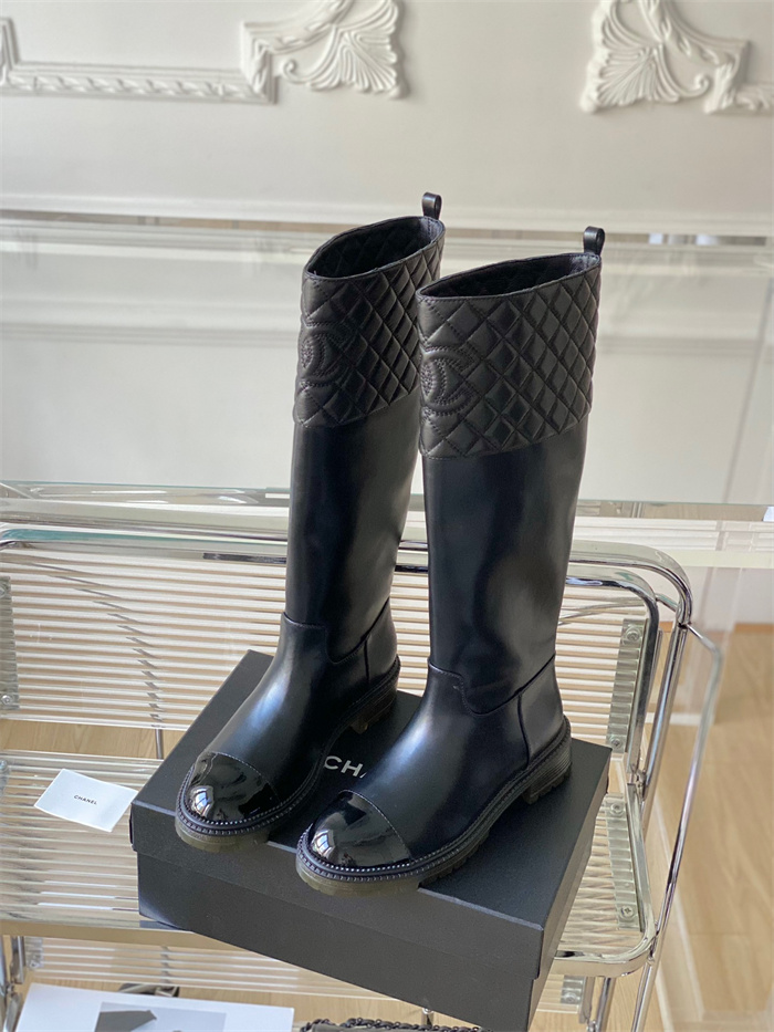 Chanel 샤넬 여성용 롱 부츠 C80010