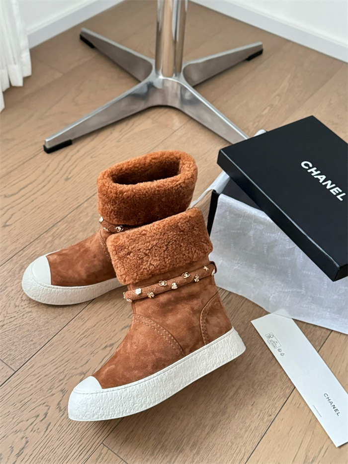 CHANEL 샤넬 여성용 스노우 부츠 C76857 2024/신상