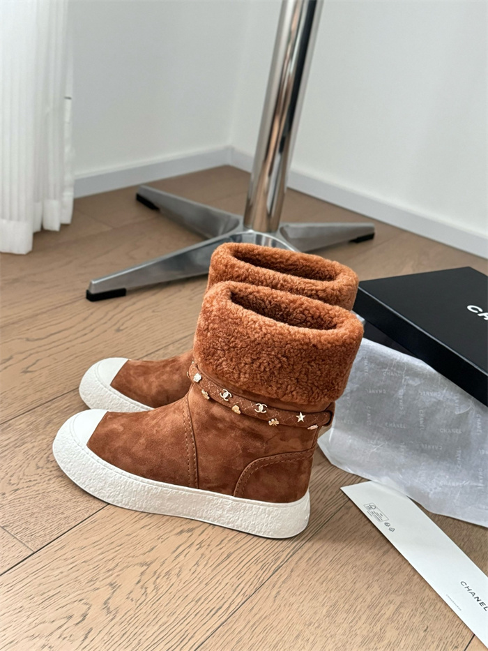 CHANEL 샤넬 여성용 스노우 부츠 C76857-1 2024/신상 2COLOR