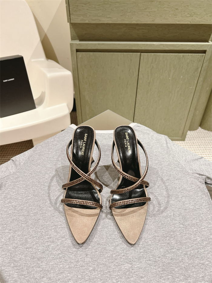 SAINT LAURENT 생로랑 여성용 샌들 (굽높이10CM) Y68676-2 2024/신상 2COLOR