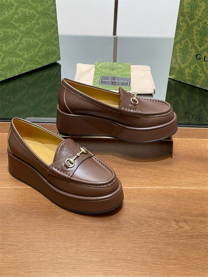 GUCCI 구찌 여성용 로퍼 (굽높이5CM) G34631-2 2024/신상 2COLOR