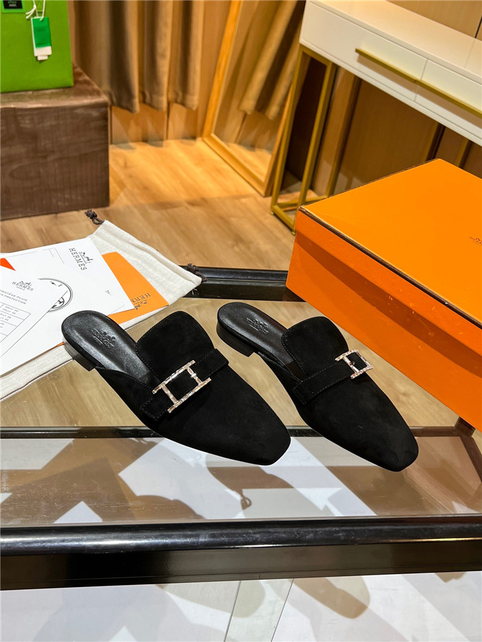 HERMES 에르메스 여성용 슬리퍼 H48800