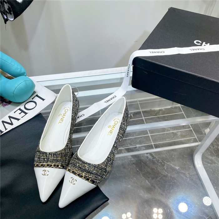 CHANEL 샤넬 여성용 단화 (굽높이1.5CM) C94018