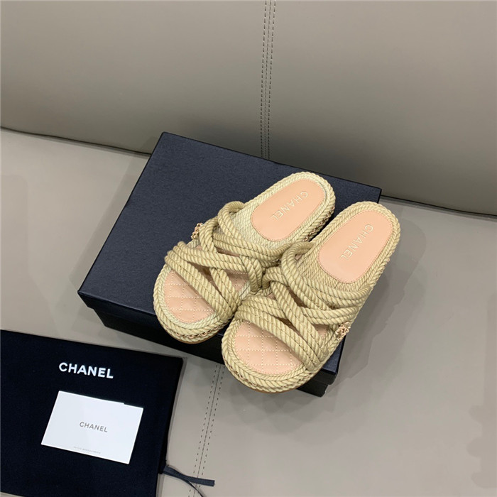 CHANEL 샤넬 여성용 슬리퍼 C78401