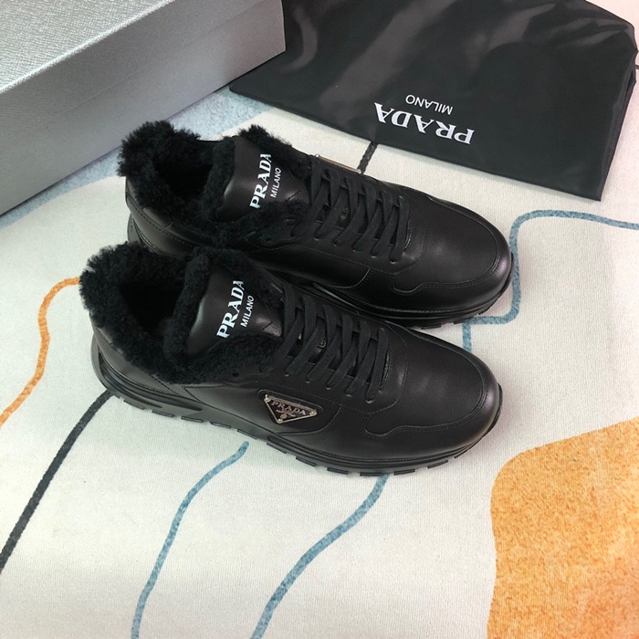 Prada   프라다 남성 블랙 스니커즈 pr39x