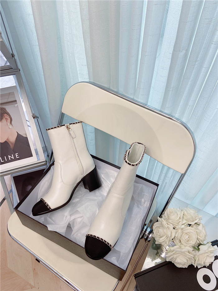 CHANEL 샤넬 여성용 부츠 (굽높이6.5CM) C34518